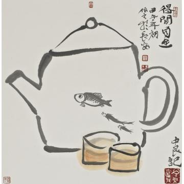 温中良国画花鸟无题字画之家