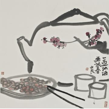 温中良国画花鸟无题字画之家