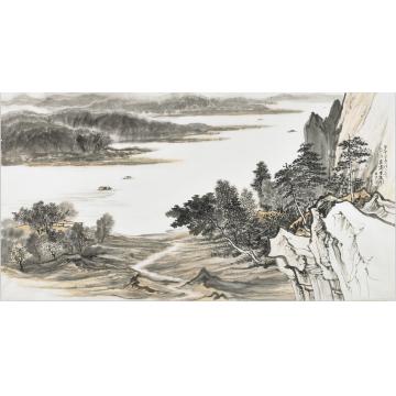 温中良国画山水无题字画之家