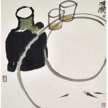 温中良国画花鸟无题字画之家