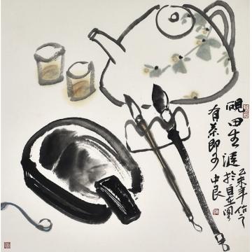 温中良国画花鸟无题字画之家