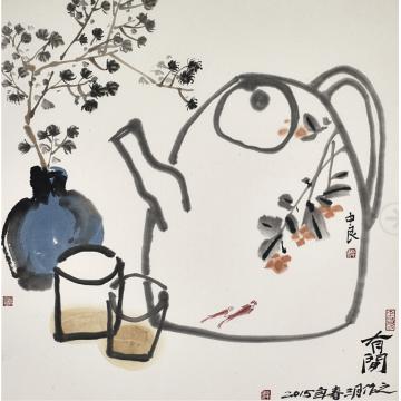 温中良油画静物无题字画之家