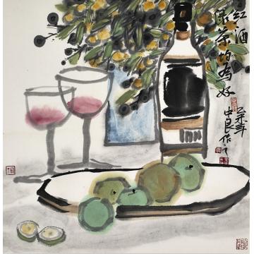 温中良国画花鸟无题字画之家