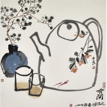 温中良油画静物无题字画之家