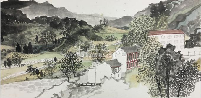 国画家温中良字画之家