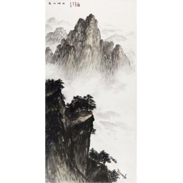 黄德有国画山水高山仰止字画之家