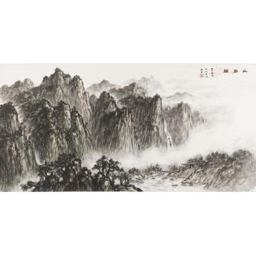 黄德有国画山水山居图字画之家