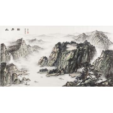 黄德有国画山水山居图字画之家
