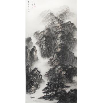 黄德有国画山水云雾写江山字画之家