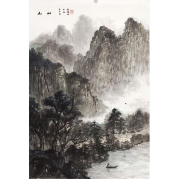 黄德有国画山水山村字画之家