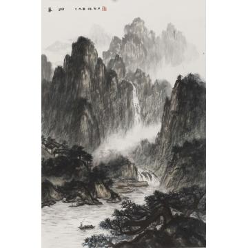 黄德有国画山水暮归字画之家