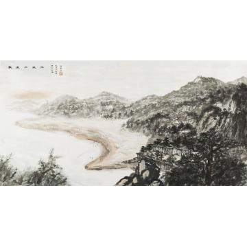 黄德有国画山水鼓浪屿揽胜字画之家