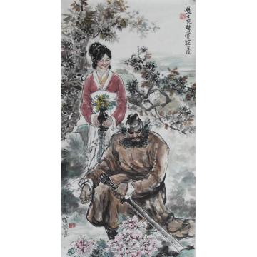易洪斌国画人物无题字画之家