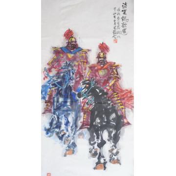 易洪斌国画人物无题字画之家