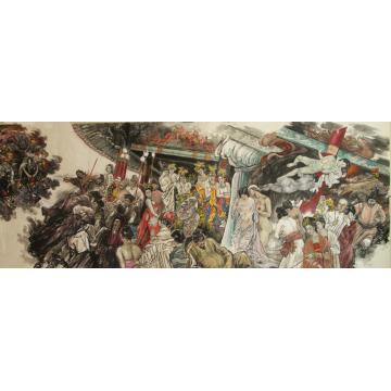 易洪斌国画人物无题字画之家
