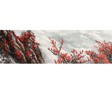 王林森国画花鸟映山红字画之家