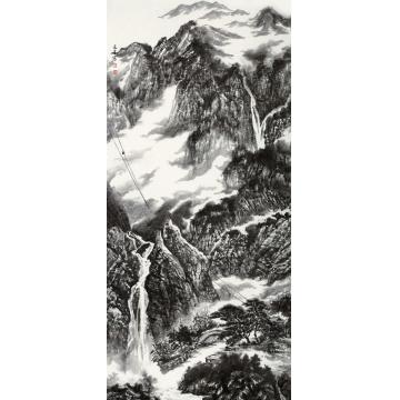 王林森国画山水美哉龙潭字画之家