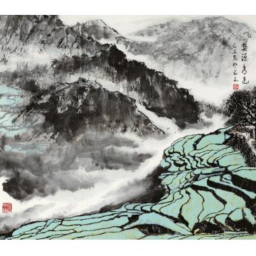 王林森国画山水婺源秀色字画之家