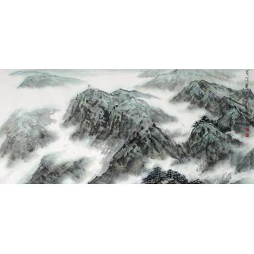王林森国画山水黄洋界字画之家