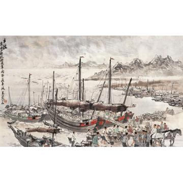 王兰若国画山水丰收字画之家
