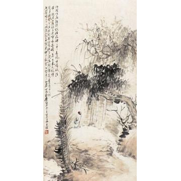 王兰若国画人物其声在树字画之家