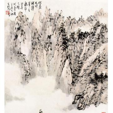 王兰若国画山水山水小品字画之家