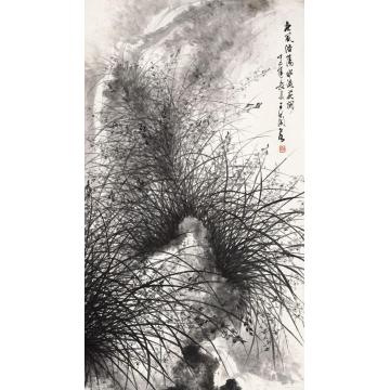 王兰若国画花鸟春风浩荡水流花开字画之家