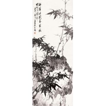 王兰若国画花鸟解箨时闻声簌簌字画之家