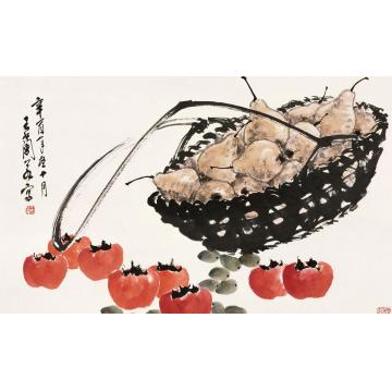 王兰若国画花鸟佳果字画之家