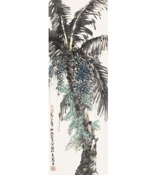 王兰若国画花鸟海南油棕字画之家