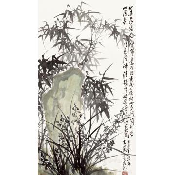 王兰若国画花鸟双清字画之家