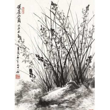 王兰若国画花鸟铁岭幽兰字画之家