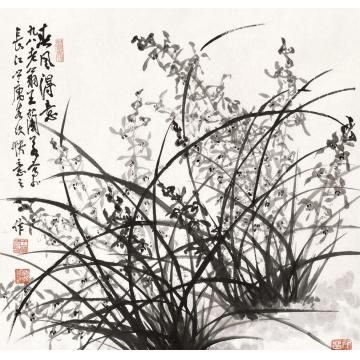 王兰若国画花鸟春风得意字画之家