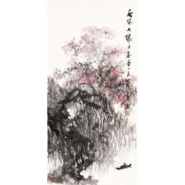 王兰若国画花鸟春风又绿字画之家