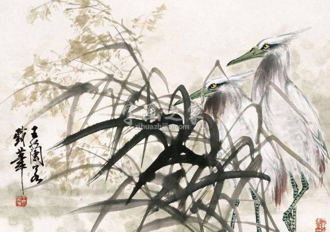 国画家王兰若字画之家