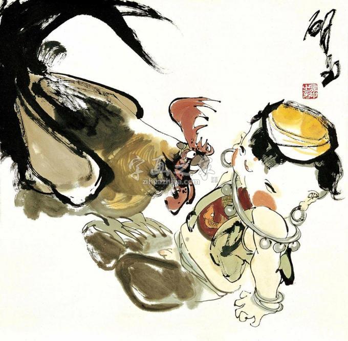 国画家谢申字画之家