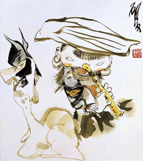 国画家谢申字画之家