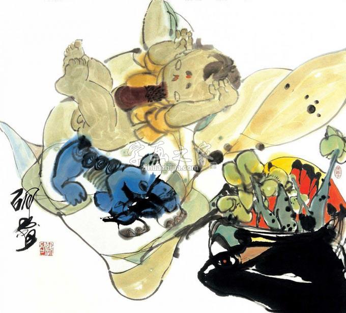 国画家谢申字画之家