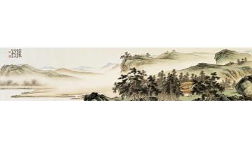 张春晖国画山水无题字画之家