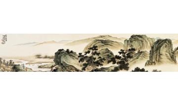 张春晖国画山水无题字画之家