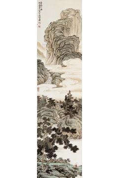 张春晖国画山水无题字画之家