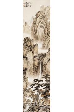 张春晖国画山水无题字画之家