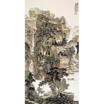 张春晖国画山水无题字画之家