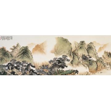 张春晖国画山水无题字画之家