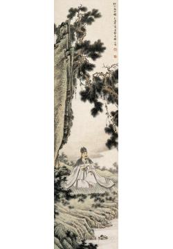 张春晖国画人物无题字画之家