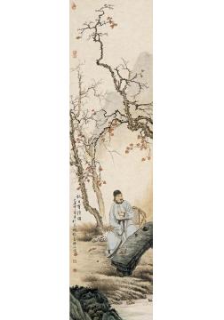 张春晖国画人物无题字画之家