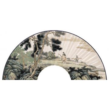 张春晖国画人物无题字画之家