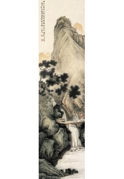 张春晖国画山水无题字画之家