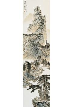张春晖国画山水无题字画之家