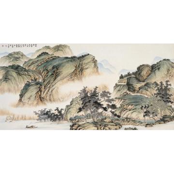 张春晖国画山水无题字画之家